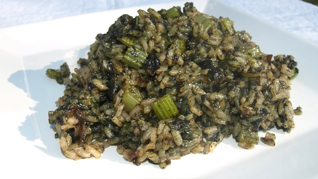 Dulse-Chlorella-Risotto