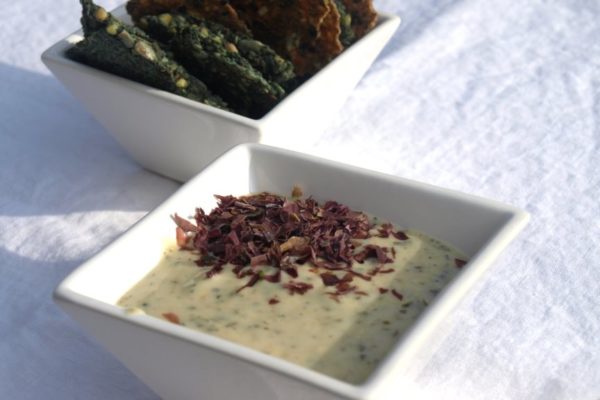 Algen-Remoulade mit Aquafaba