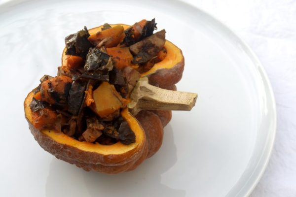 Wakame-Kürbis-Curry mit Jackfruit