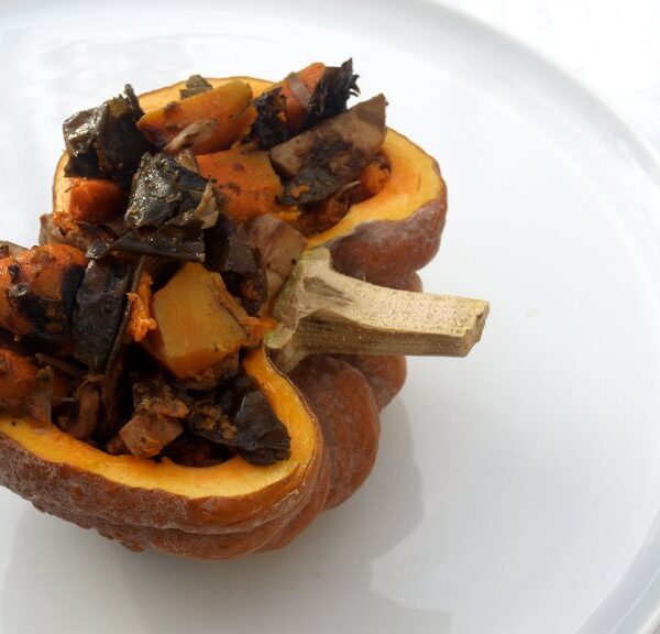 Wakame-Kürbis-Curry mit Jackfruit