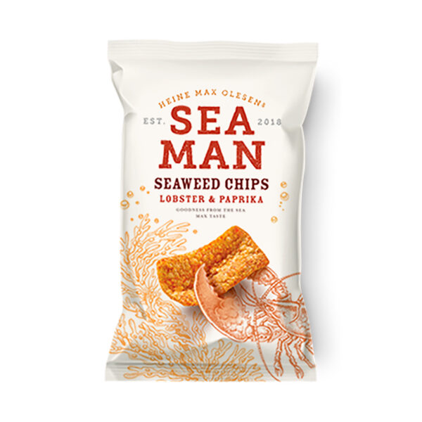 Algenchips Lobster und Paprika