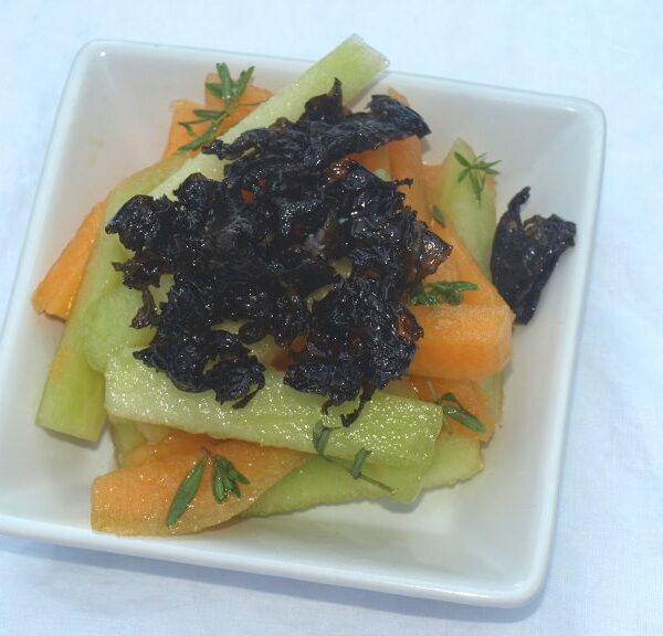 Dulse „Serrano“ auf Melone