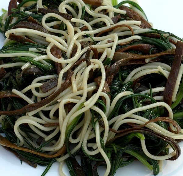 Barba di Frate - Mönchsbart mit Meeresspaghetti