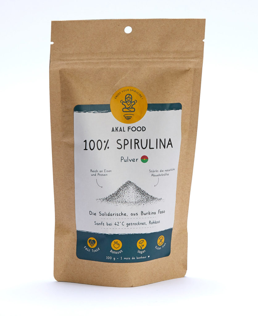 Spirulina Pulver 100 % reinSpirulinae algavollernatur 