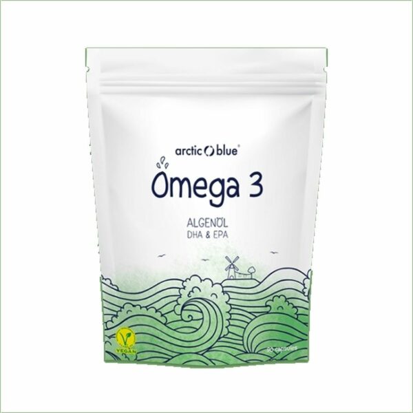 Omega-3-Algenöl DHA+EPA– 90 Kapseln