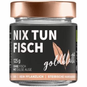 Goldblatt „Nix Thun Fisch“ thunfisch-freier Feinkost-Aufstrich – 125g