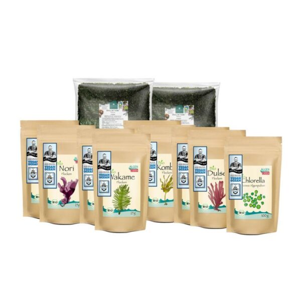 Zutaten-Set „komplett“ zum Buch VEGAN OCEAN – 345g