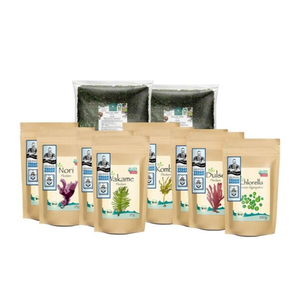 Zutaten-Set „komplett“ zum Buch VEGAN OCEAN – 345g