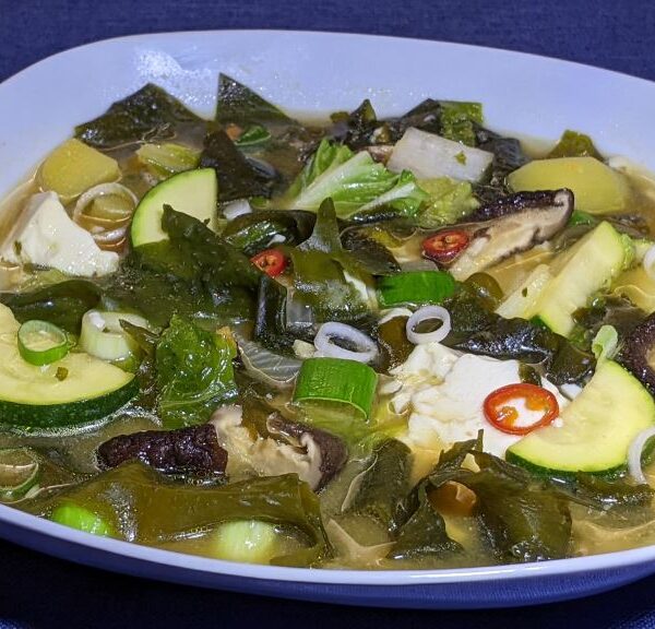 Miso-Suppe aus Korea Doenjang Jjigae