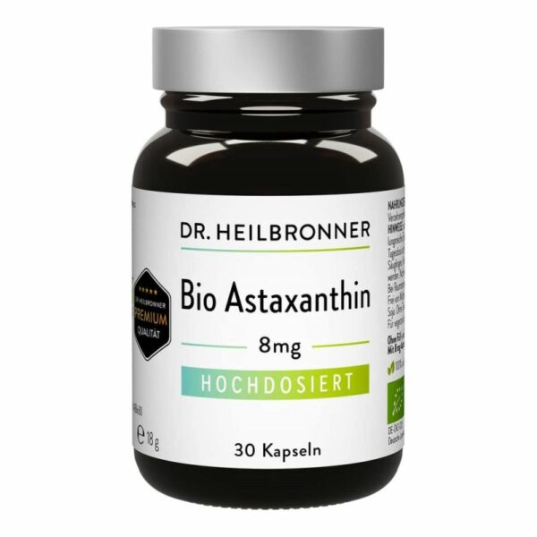 Bio Astaxanthin hochdosiert (8mg) - 30 Kapseln18g