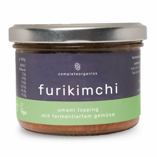Furikimchi - Reis Topping mit fermentiertem Kimchi, Nori und Wakame - 80g