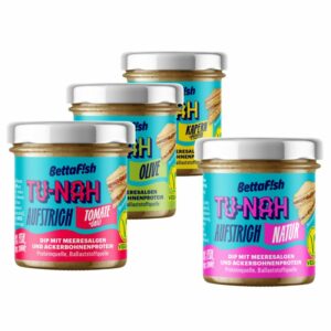 TU-NAH Probierset Aufstriche mit Meeresalgen - 4x 130g