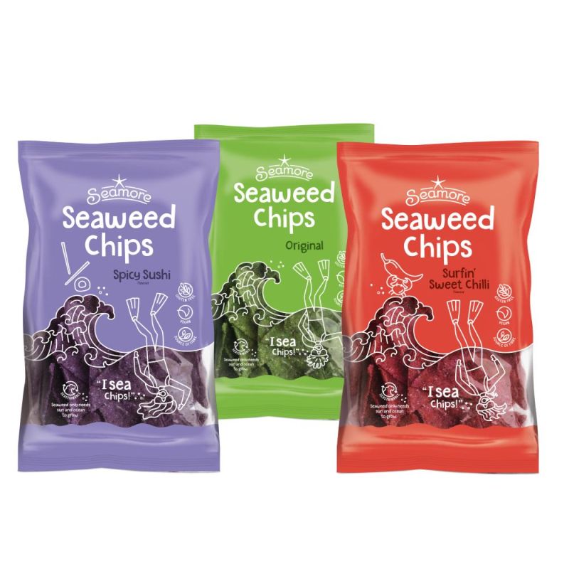 Seamore Seaweed Chips Partyset