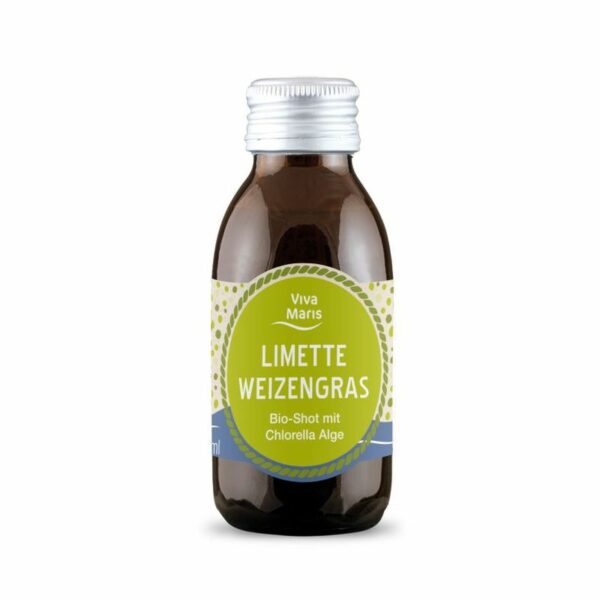 Antioxidant Shot Limette Weizengras