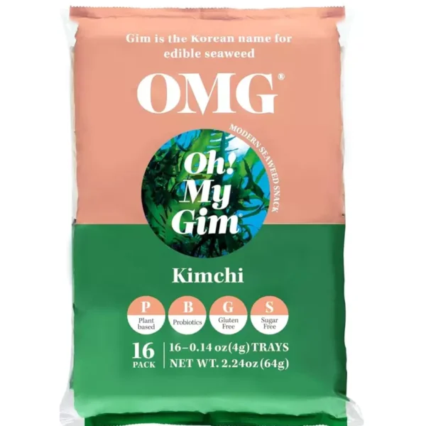Oh My Gim Koreanischer Algen-Snack Kimchi – 4g