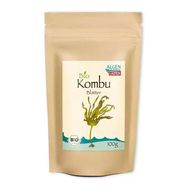 ALGENLADEN BIO Kombu Blätter 100g