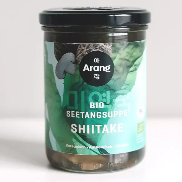 Arang - authentisch koreanische Seetangsuppe WakameShiitake – 380ml