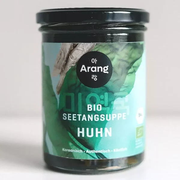 Arang - authentisch koreanische Seetangsuppe WakameShiitake – 380mlArang - authentisch koreanische Seetangsuppe WakameHuhn – 380ml