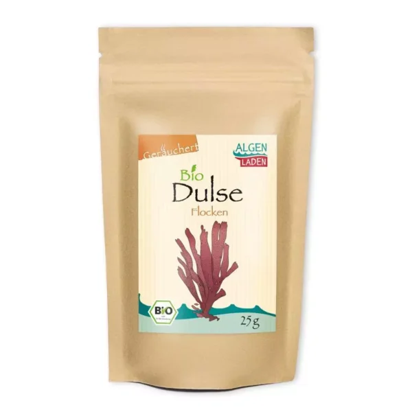 ALGENLADEN BIO Dulse Flakes geräuchert 25g