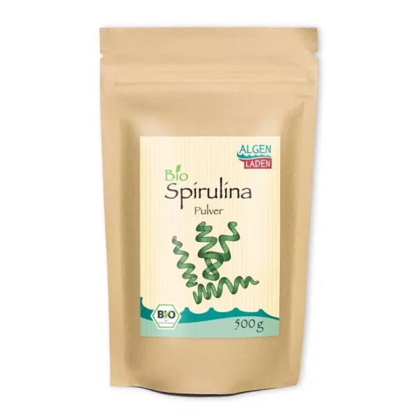 ALGENLADEN BIO Spirulina Pulver 500g