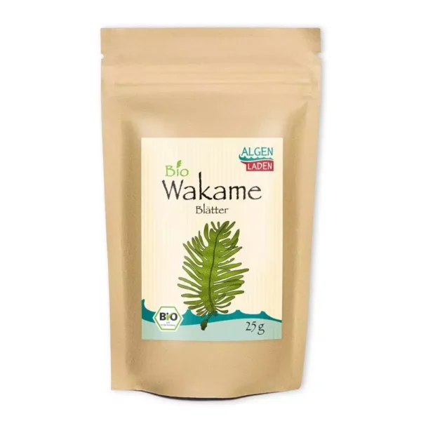 ALGENLADEN BIO Wakame Blätter 25g