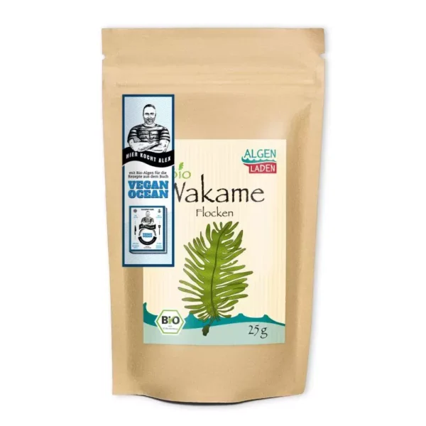 ALGENLADEN BIO Wakame Flakes 25g