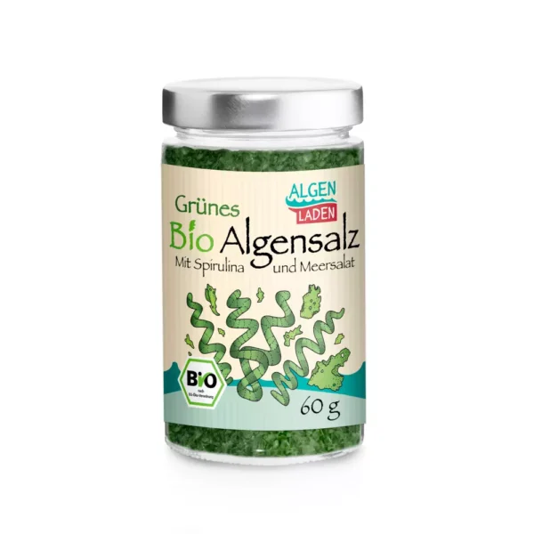 ALGENLADEN grünes BIO-Algensalz 60g