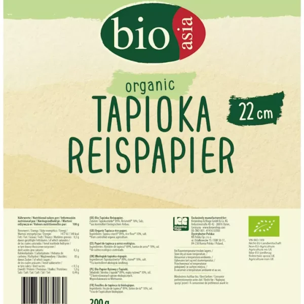 Tapioka Reispapier