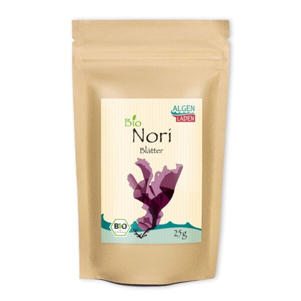 ALGENLADEN BIO ganze Nori Blätter 25g