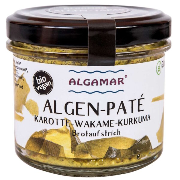 Algen-Pate Karotte Kurkuma
