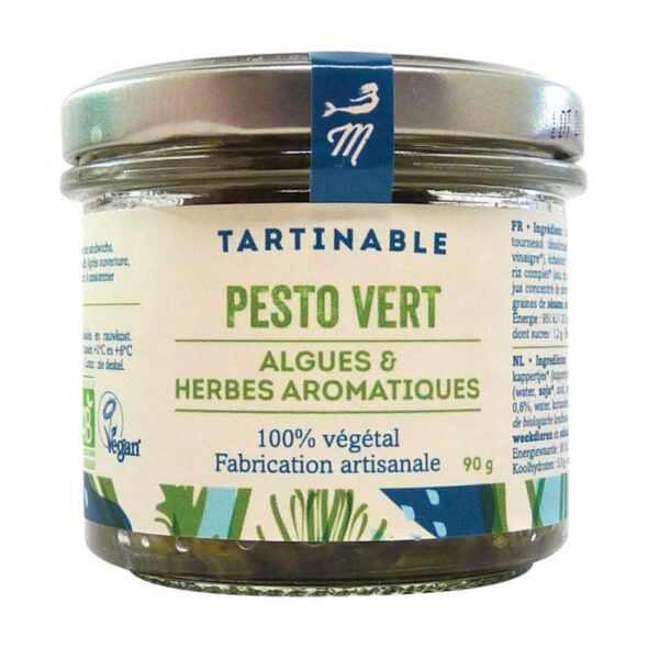 Algen-Pesto mit Meersalat