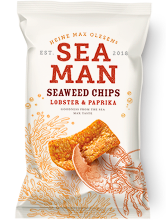 Algenchips Lobster und Paprika