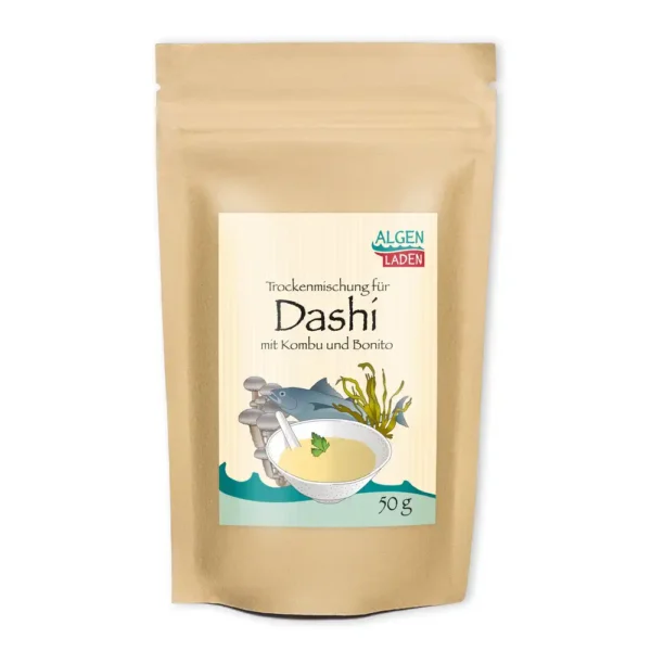 ALGENLADEN Dashi mit Kombu und Bonito 50g.webp