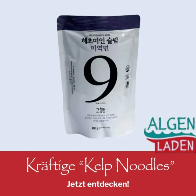 🌱 Low Carb, High Vibes! 🌊
Unsere kräftigen Kelp-Nudeln sind der Gamechanger für deine gesunde Küche:
✨ Nur 9 kcal pro Portion
✨ Ohne Konjak – 100 % aus Meeresalgen
✨ Neutral im Geschmack & perfekt bissfest

Ob als Basis für deine Lieblings-Bowl, in einer würzigen Asia-Pfanne oder als Low-Carb-Ersatz für Pasta – diese Nudeln machen Schluss mit schweren Mahlzeiten und bringen frischen Schwung in deinen Teller! 🌊🍜

💚 Für alle, die bewusst genießen wollen – vegan, glutenfrei & clean.

📦 Jetzt ausprobieren 👉 Link in Bio

#kelpnoodles #lowcarblifestyle #gesundessen #veganfood #mealprep #superfoodliebe #algen #seaweed #algengenuss